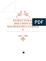 Informe Sobre Las Estructuras Discursivas Macroestructurales