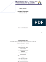 Course Syllabus Comparative Economic Planning MVSulio