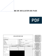 Lecture Bulletin de Paie