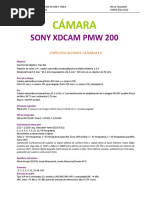 Sony Xdcam PMW-200 21-22