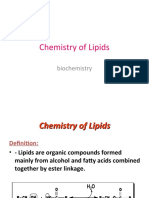 Chemistry of Lipids