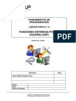 Lab 12 - Funciones Definidas Por El Usuario