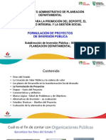 Formulacion de Proyectos