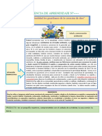 Ejemplo Experiencia de Aprendizaje Primaria