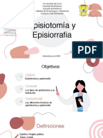 Episiotomía y Episiorrafia