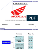 Fire Check Sheet - Updated by HMSI