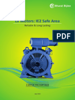 LV Motors Ie2 Safe Area Catalouge