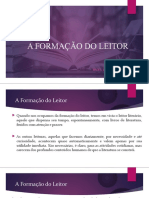 Texto 4 - A Formação Do Leitor