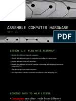 TLE 10 - CSS (Week 1 Day 1) ASSEMBLE COMPUTER HARDWARE