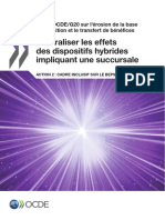 Neutraliser Les Effets Des Dispositifs Hybrides Impliquant Une Succursale