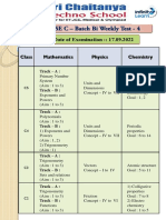 Revised CBSE C - Batch Biweekly Test - 4 Syllabus