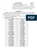 Ensino Fundamental Iniciais 4 Ano Portugues 003 Locucao Adjetiva Consoante Muda Encontro Consonantal