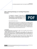 Effect of Bearing Housing On Centrifugal Pump Rotordynamic