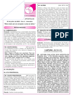 03 de Julho de 2022 - Sao Pedro e Sao Paulo