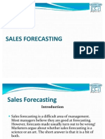 Sales Forecasting