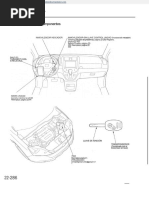 Sistema Inmovilizador Honda CRV 08