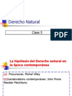 El Derecho Natural Contemporáneo