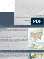 Introduction To Urban Design and Community Planning