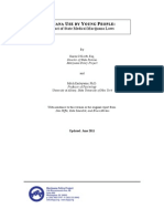 MARIJUANA USE BY YOUNG PEOPLE: The Impact of State Medical Marijuana Laws (2011)