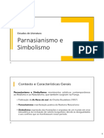 Slides Parnasianismo e Simbolismo