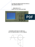 Laboratorio de Mediciones Eléctricas - Mediciones Con El Osciloscopio