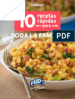 10 Recetas Rapidas para Toda La Familia