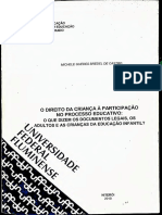 Tese Educação O Direito Da Criança À Participação No Processo Educativo