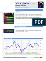 Stock Research Report For GOOG As of 6/23/11 - Chaikin Power Tools