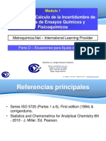 Módulo 1 - Parte D - Ecuaciones para Ajuste de Datos