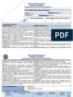 PLAN CURRICULAR ANUAL 2022 - 2023 1ero Química Carlos Martínez