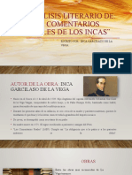 Analisis Literario de Diapositiva