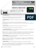 Capacitación Instalacion Operacion Dse