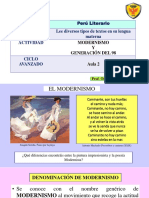 PDF - Literatura Modernista y Generacion Del 98