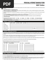 Personal Internet Banking Application Form - Rev 121021