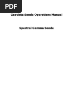 Geovista Sonde Operations Manual