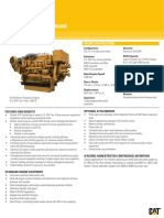 Marine Propulsion Engine: 1678 BKW (2250 BHP) at 1800 RPM