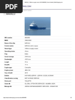 MAKALU, Offshore Supply Vessel, IMO 9664380 - Vessel Details