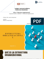 Estructura Organizacional