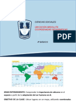 Coordenadas y Ubicación Absoluta 4º