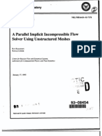 A Parallel Implicit in Compressible Flow