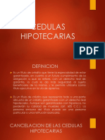 Cedulas Hipotecarias