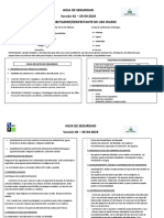 Hoja de Seguridad Desifectante SMT