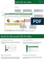 Excel For MAC Quick Start Guide