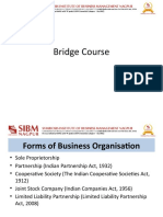 Content For Bridge Course