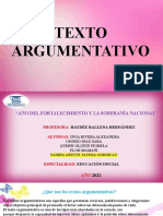 Expo de Texto Argumentativo