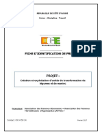 Plan D'affaires Afma Abobo Avocatier