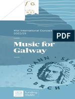 Music For Galway 2022-23