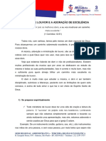 08 O MINISTÉRIO DE LOUVOR E A ADORAÇÃO DE EXCELÊNCIA - PR Edilson Knust