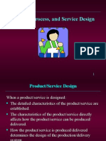 Product, Process & Service Design