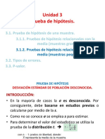 3.1.2. Prueba de Hipótesis de Una Muestra Pequeña